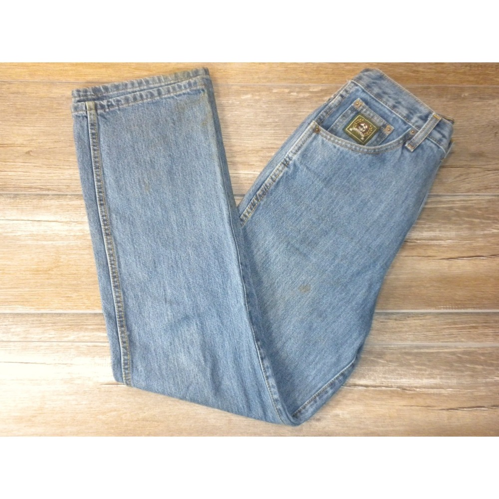 Cinch Jeans Mens 28x30 Blue Denim Green Label Relaxed Tapered Rugged‎ Western